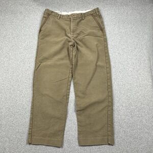 Orvis Field Pants Mens 38x30 Khaki Beige Cotton Twill Work Outdoor Gorpcore 86PT